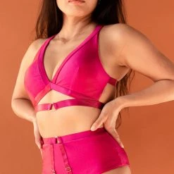 Tatiana Activewear Tokio Shorts - Fuchsia All Pole Wear