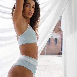 Tatiana Activewear Sofia Shorts - Baby Blue New In