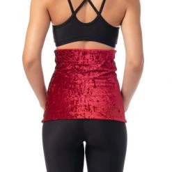 Dragonfly Back Warmer - Velvet Red