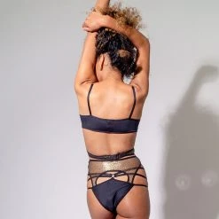 Sorte Witch Cheeky Shorts - Black