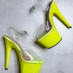 Hella Heels Classic Gloss 7inch Stilettos - Rhylie