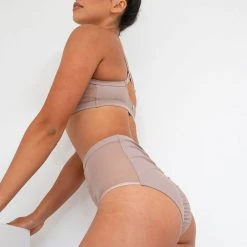 Cheapest 🤩 All Pole Wear Lunalae Bellani High Waisted Bottoms - Recycled Mocha 🔔 7 All Pole Wear Lunalae Bellani High Waisted Bottoms - Recycled Mocha
