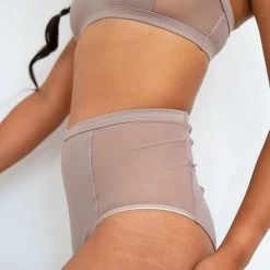 Cheapest 🤩 All Pole Wear Lunalae Bellani High Waisted Bottoms - Recycled Mocha 🔔 6 All Pole Wear Lunalae Bellani High Waisted Bottoms - Recycled Mocha