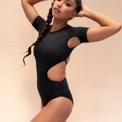 Bodysuits Lunalae Camlie Bodysuit - Recycled Black