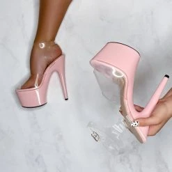 Hella Heels Classic Gloss 7inch Stilettos - Lyla