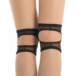 Coupon 😍 Back In Stock Poledancerka Mesh Kneepads - Black (with Pocket) ❤️ 5 Back In Stock Poledancerka Mesh Kneepads - Black (with Pocket)