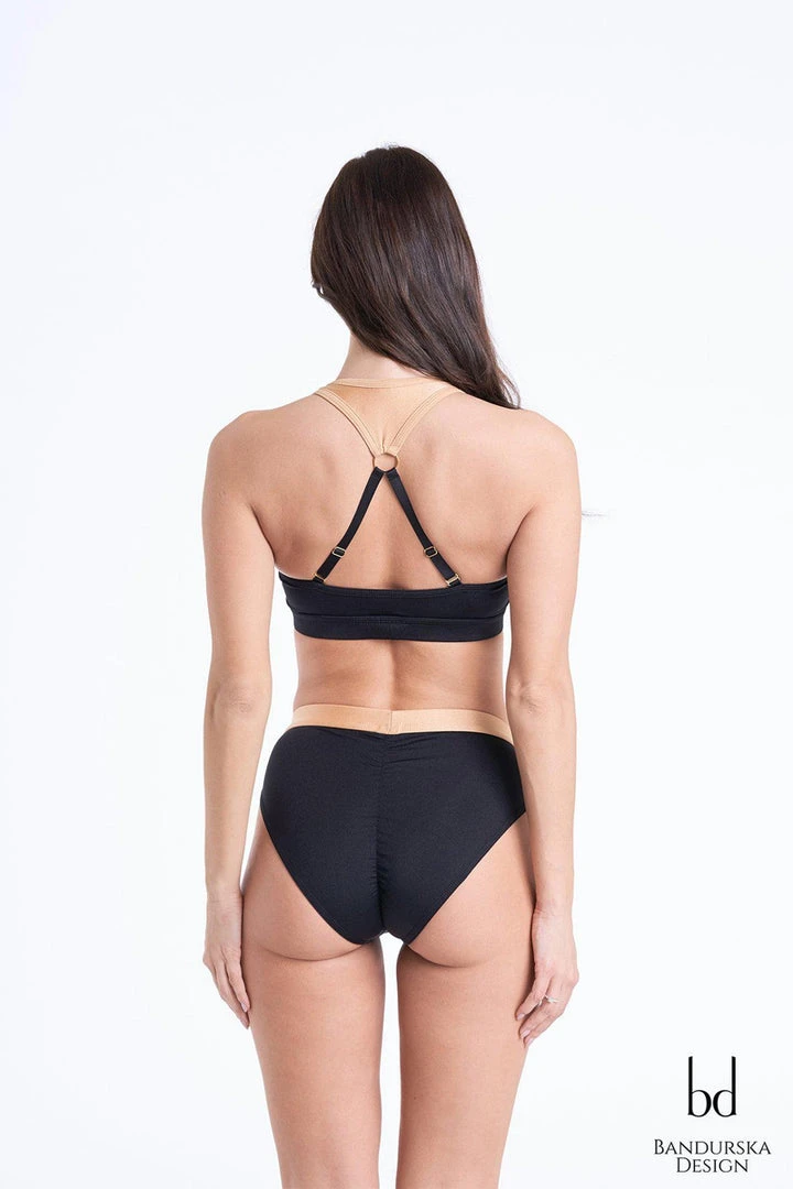 Best Sale ๐ฅ Bandurska Daniella Bottoms - Black/Beige All Pole Wear ๐ฏ 2 Bandurska Daniella Bottoms - Black/Beige All Pole Wear