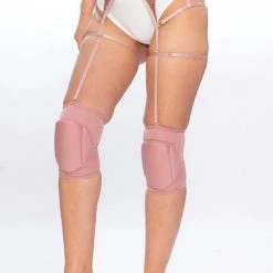 Best deal 🧨 Queen Accessories Queen Kneepads - Dusty Rose Plus Size Pole Wear ❤️ 12 Queen Accessories Queen Kneepads - Dusty Rose Plus Size Pole Wear