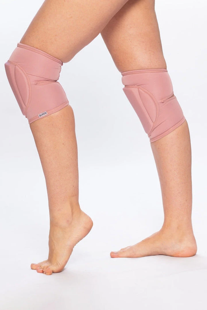 Best deal 🧨 Queen Accessories Queen Kneepads - Dusty Rose Plus Size Pole Wear ❤️ 5 Queen Accessories Queen Kneepads - Dusty Rose Plus Size Pole Wear