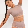 All Pole Wear Lunalae Ember Top - Recycled Mocha