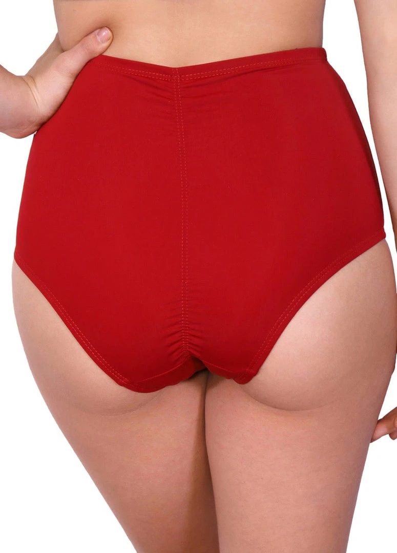 Promo ๐ Cleo The Hurricane Essential High Waisted Shorts - Red All Pole Wear ๐ 2 Cleo The Hurricane Essential High Waisted Shorts - Red All Pole Wear