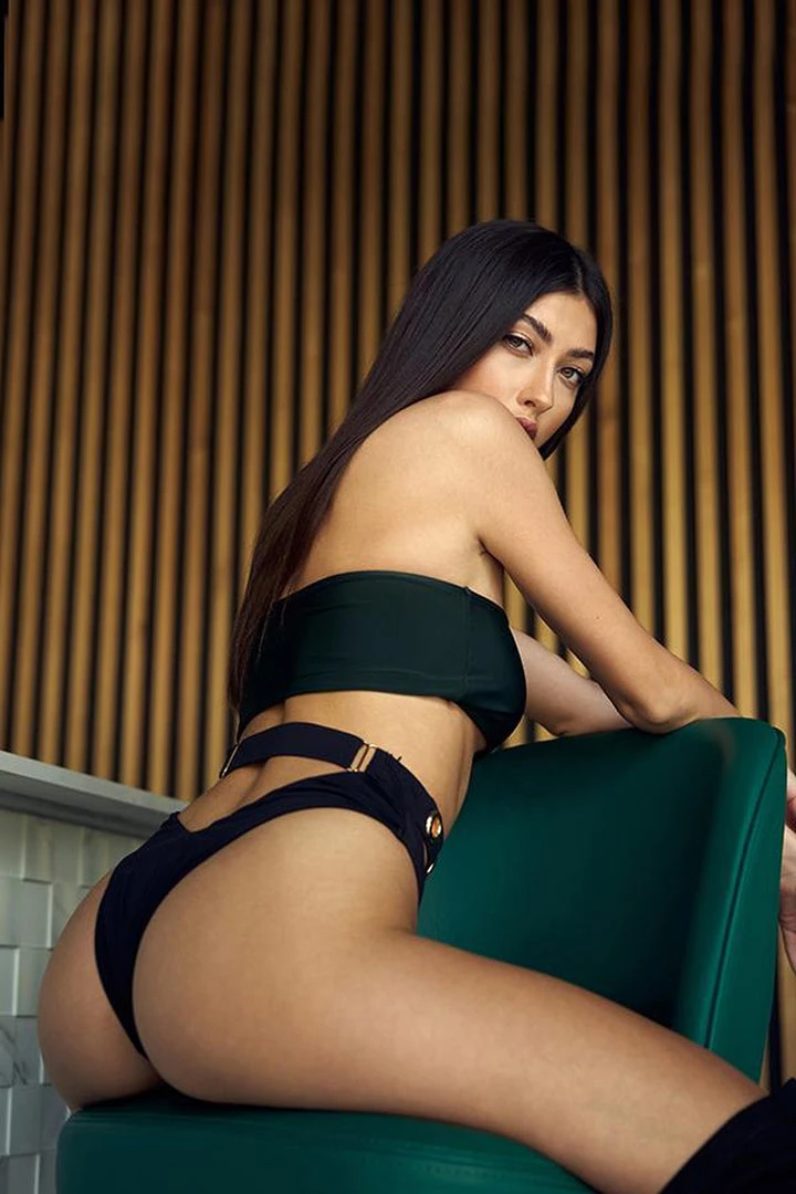 Hot Sale ✔️ Hamade Activewear Ring Strap Bottoms - Black 🔥 2 Hamade Activewear Ring Strap Bottoms - Black