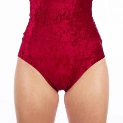New 🥰 Dragonfly Betty High-Waisted Shorts - Velvet Red All Pole Wear 🔔 5 Dragonfly Betty High-Waisted Shorts - Velvet Red All Pole Wear