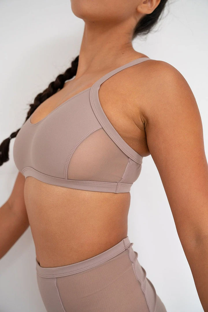 Best Sale ⭐ Lunalae Gigi Top - Recycled Mocha All Pole Wear ✔️ 4 Lunalae Gigi Top - Recycled Mocha All Pole Wear