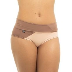 All Pole Wear Poledancerka Movement High-Low Shorts - Powder 00/Nude 02