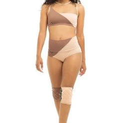 All Pole Wear Poledancerka Movement Top - Powder 00/Nude 02