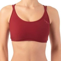 All Pole Wear Dragonfly Nicole Top - Burgundy