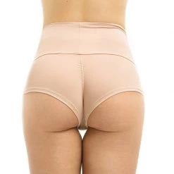 Poledancerka High-Low Brazil Shorts - Powder 00