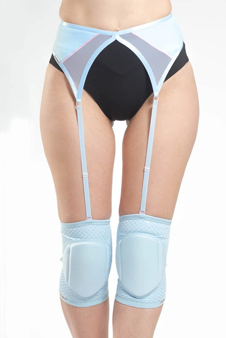 Budget 😉 Queen Accessories Queen Garter Belt - Sweet Blue 💯 5 Queen Accessories Queen Garter Belt - Sweet Blue