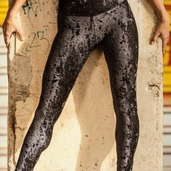 All Pole Wear Dragonfly Adrianna Leggings - Velvet Black