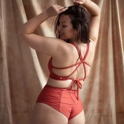 Sway Tess Shorts - Rusty Jasper