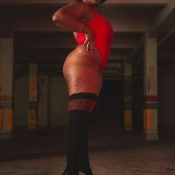 Rolling Wild Bodysuit - Red All Pole Wear