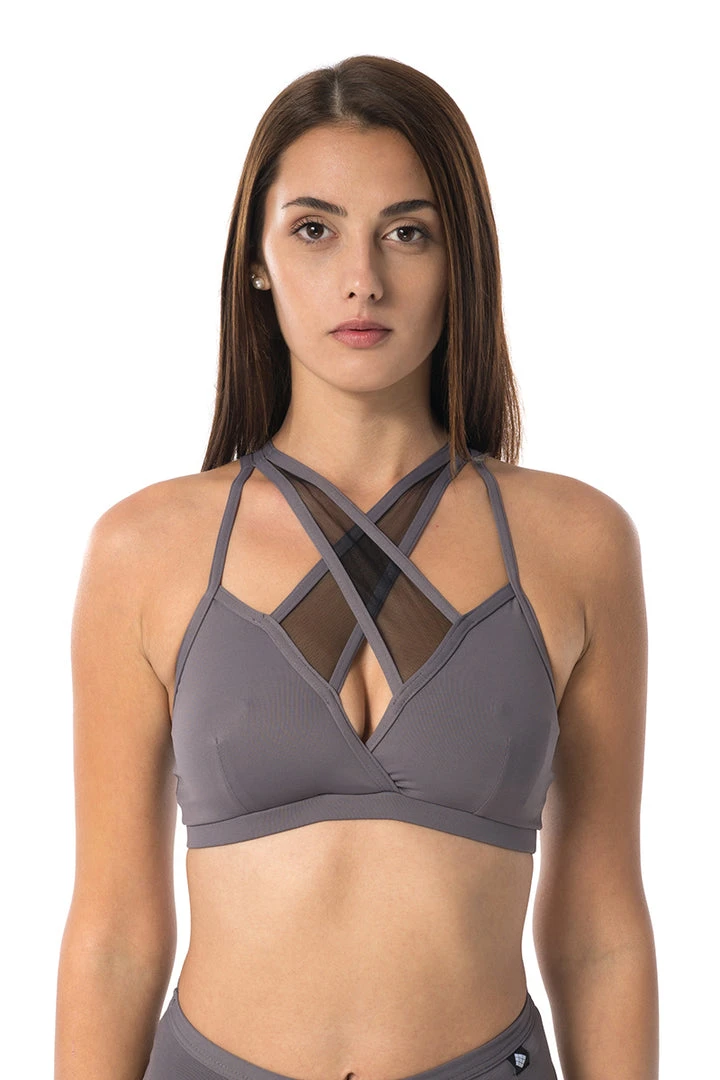 New ๐ Poledancerka X-Front Top - Grey โจ 1 Poledancerka X-Front Top - Grey