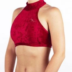 Dragonfly Lisette Top - Velvet Red All Pole Wear