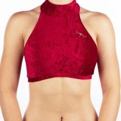 Dragonfly Lisette Top - Velvet Red All Pole Wear
