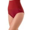 Dragonfly Betty High-Waisted Shorts - Burgundy All Pole Wear