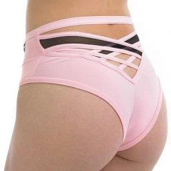 Cheapest โค๏ธ All Pole Wear Poledancerka X High Leg Shorts - Baby Pink ๐ 5 All Pole Wear Poledancerka X High Leg Shorts - Baby Pink